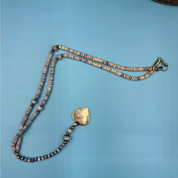 Three Unique Wooden Beaded Necklaces. Sold As One Lot.  Boho Jewelery. - Picture 9 of 10